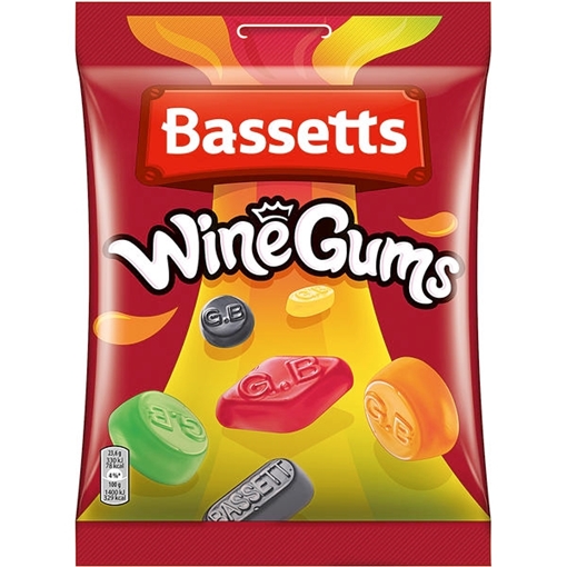 Billede af Bassett's English Wine Gums 190 g.