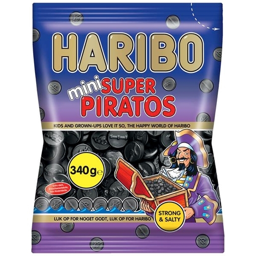 Billede af Haribo Mini Super Piratos 340 g.