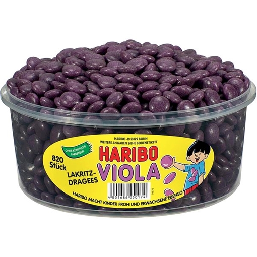 Billede af Haribo Viola Lakrids 1148 g.