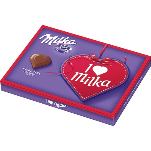 Billede af I Love Milka Nuss-Nougat 110 g.