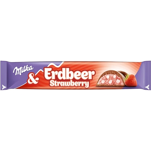 Billede af Milka Riegel Erdbeer 36,5 g.