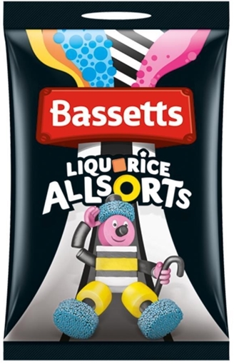 Billede af Bassett's Liquorice Allsort 1000 g.